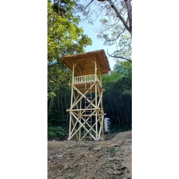 瞭望台-營造土城區原住民族群居原鄉意象生態公園工程