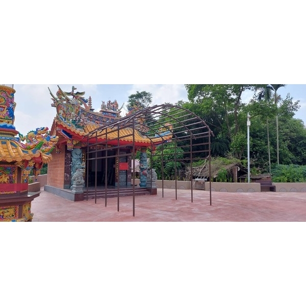 涼亭及棚架-和平村廟埕廣場鋪面及周邊環境改善工程