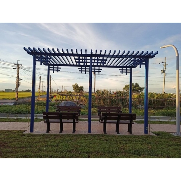 涼亭及棚架-雲林縣大埤鄉北極殿友善空間營造