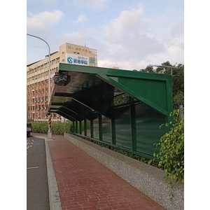 候車亭-二坪山校區候車亭新建工程