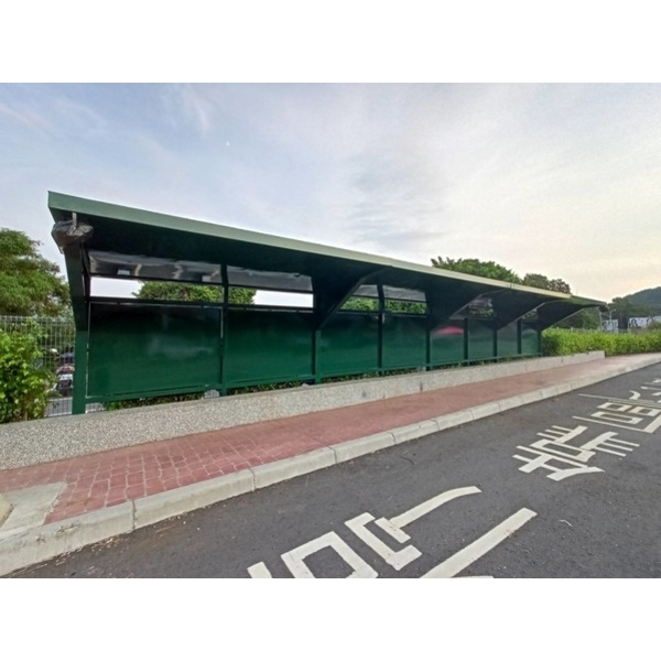 候車亭-二坪山校區候車亭新建工程