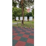 解說牌-大漢溪右岸鐵路橋與浮洲橫移門間高灘地增設共融暨全齡遊具工程 - 典雅雕塑工程有限公司