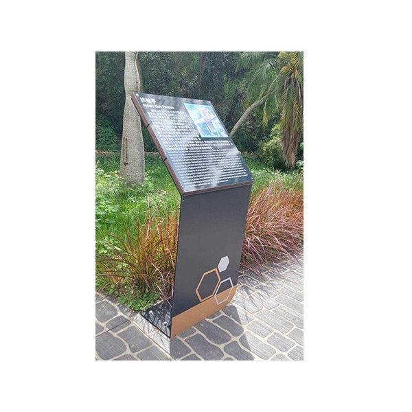 解說牌-台中市風景區管理所大甲鐵砧山周邊觀光服務設施改善工程