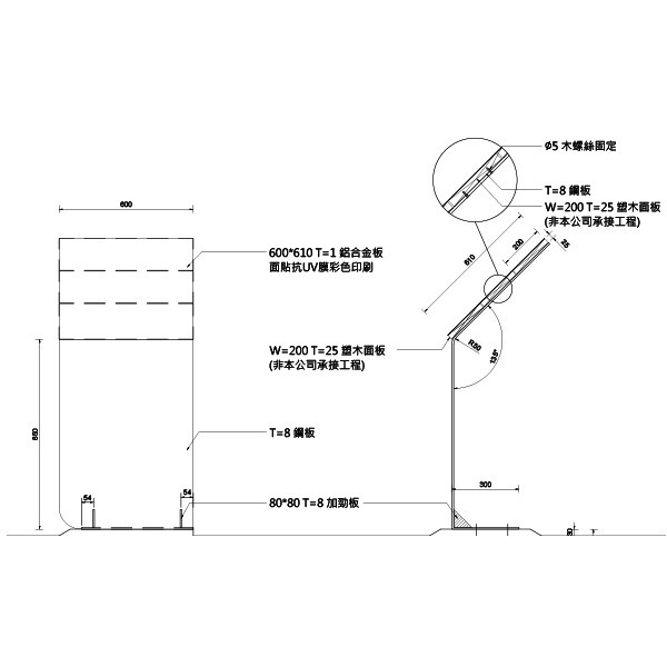 解說牌-台中市風景區管理所大甲鐵砧山周邊觀光服務設施改善工程