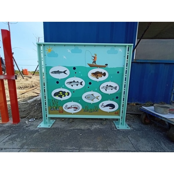 解說牌-彌陀區食魚基地環境改善工程