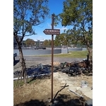 指示牌-桃園市大溪水資源回收中心環廠步道之景觀環境改造-典雅雕塑工程有限公司