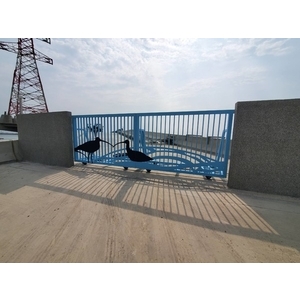 造型門-彰濱第五區水面型太陽能發電廠機電、土建及海上型太陽能工程-景觀工程
