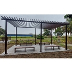 涼亭及棚架-大埤南和社區排水及環境綠美化改善工程 - 典雅雕塑工程有限公司