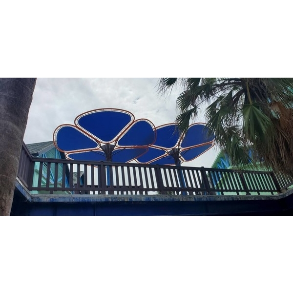 涼亭及棚架-花蓮漁港多功能漁業場館二期整建工程