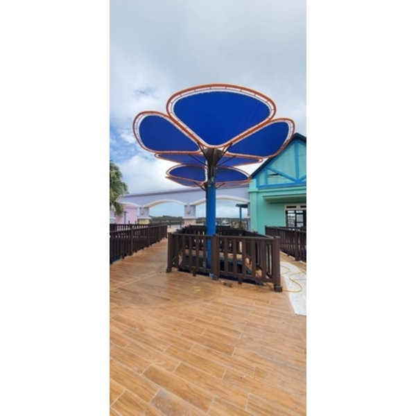 涼亭及棚架-花蓮漁港多功能漁業場館二期整建工程