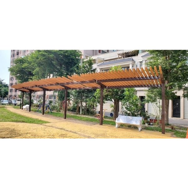 涼亭及棚架-斗六市文德街公園環境整建工程