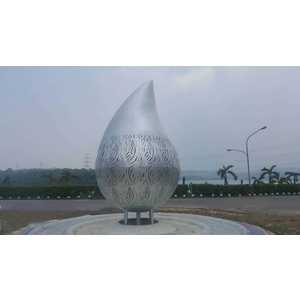 I仁義潭嘉義之眼-水滴裝置藝術