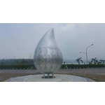 I仁義潭嘉義之眼-水滴裝置藝術 - 典雅雕塑工程有限公司