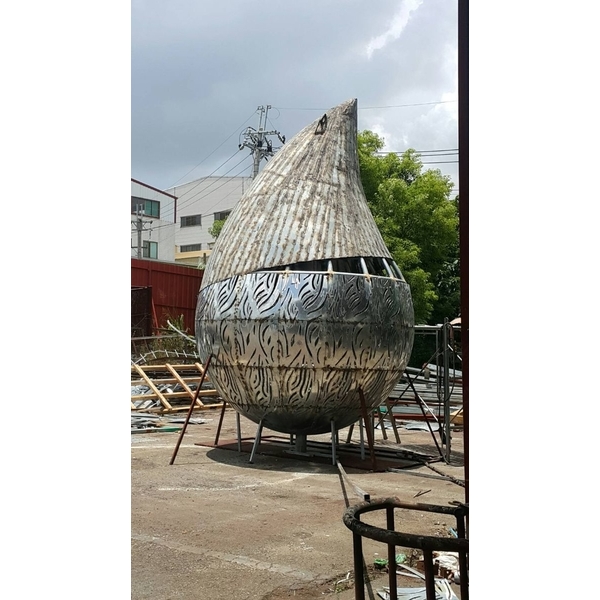 I仁義潭嘉義之眼-水滴裝置藝術