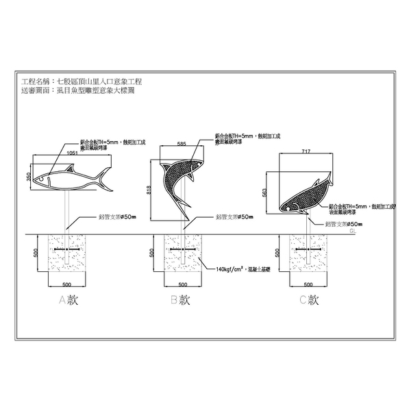 G七股區頂山里王船意象