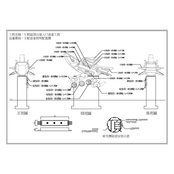 G七股區頂山里王船意象