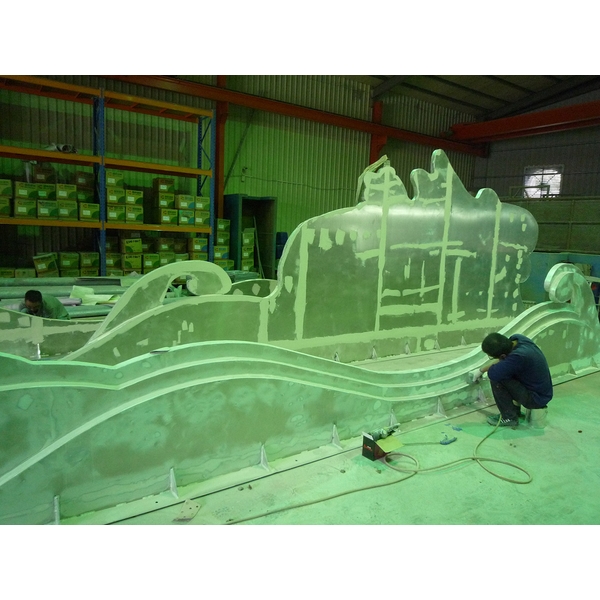 V基隆上樂社區波浪意象