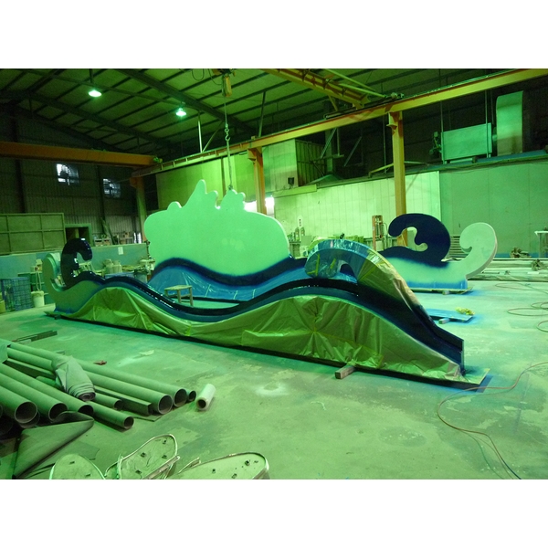 V基隆上樂社區波浪意象