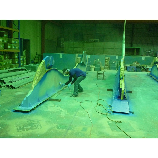 V基隆上樂社區波浪意象