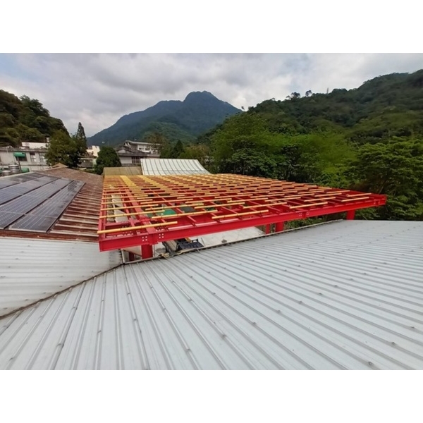 屋頂鋁合金仿竹管