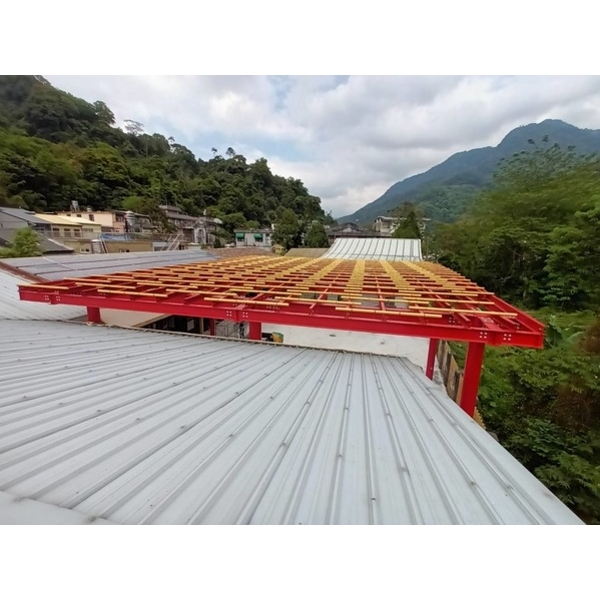 屋頂鋁合金仿竹管