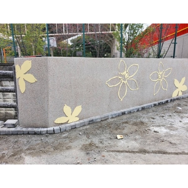 牆面美化-客家詹冰故事文學館暨饒平客語園區