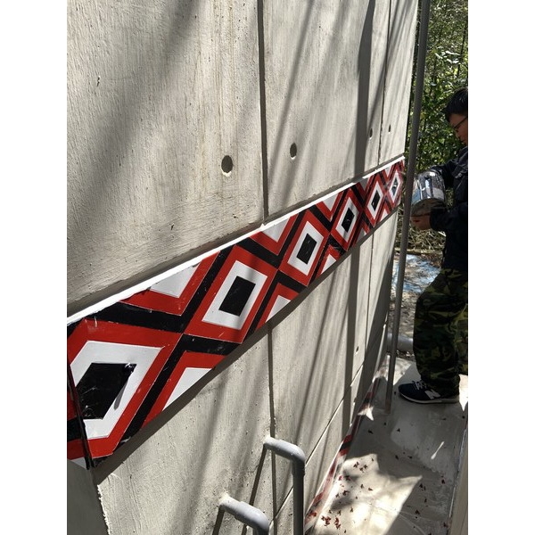 造型鋁板-長興里上高遶部落及三光里爺亨部落墳墓納骨設備工程