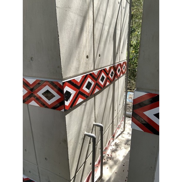 造型鋁板-長興里上高遶部落及三光里爺亨部落墳墓納骨設備工程