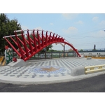 欄杆-台中市13標景觀橋欄杆 - 典雅雕塑工程有限公司