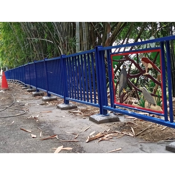 欄杆-林內鄉林茂村東玄宮鄰近道路附屬社辦改善工程