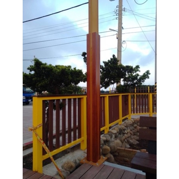 欄杆-口湖鄉下崙村下寮仔三叉環境綠美化工程