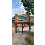 導覽牌-客家文化生活及產業環境營造計畫-埔里鎮小埔社客庄環境營造規劃設計暨工程案(第三期) - 典雅雕塑工程有限公司