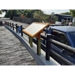 導覽牌-龍崎嶇龍船里龍船窩農村部落周邊環境改善工程 - 典雅雕塑工程有限公司