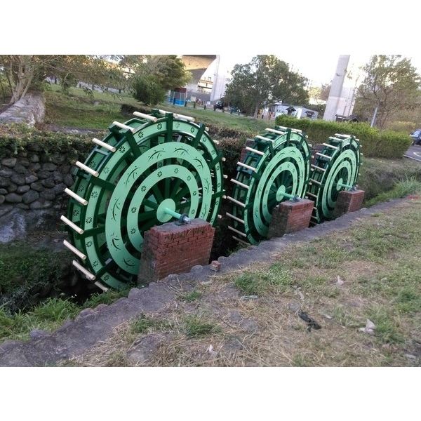水車-頭前溪生態公園水環境改善計畫工程-典雅雕塑工程有限公司
