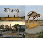 涼亭及棚架-雲林縣埔北社區花生花架 - 典雅雕塑工程有限公司