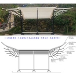 涼亭及棚架-白鷺鷥 - 典雅雕塑工程有限公司