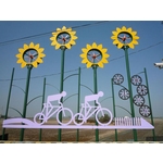 意象-大林鎮自行車風力發電意象 - 典雅雕塑工程有限公司