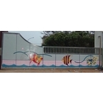 意象-桃園觀音國中大門 - 典雅雕塑工程有限公司