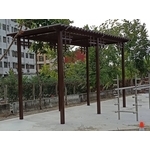 涼亭及棚架-斗南鎮北銘里石牛溪畔公園建置工程(二期) - 典雅雕塑工程有限公司