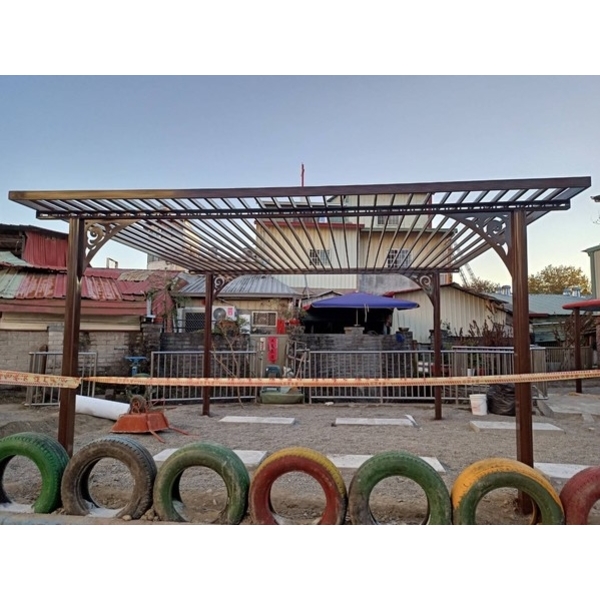 涼亭及棚架-埔里鎮大城里口袋公園修繕工程