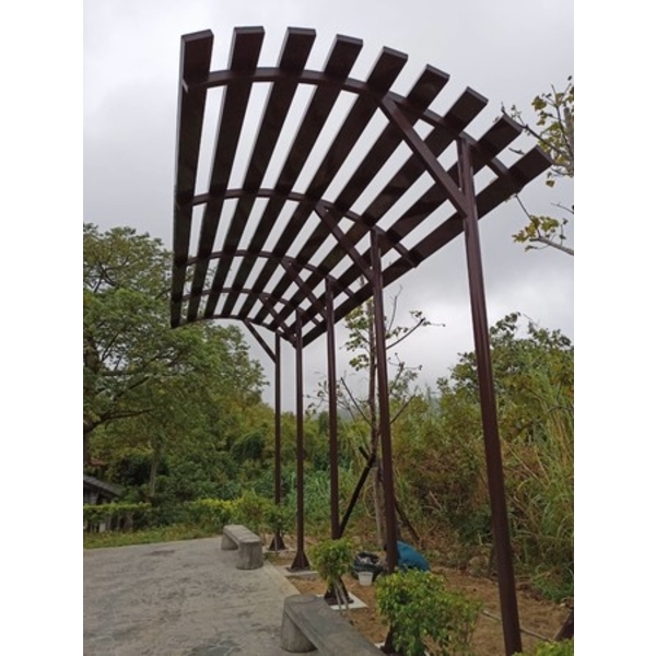 涼亭及棚架-苗栗市新英社區營農及生態復育環境改善工程