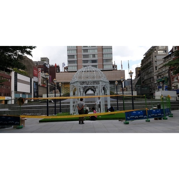 A1晶華酒店鍛造花涼亭