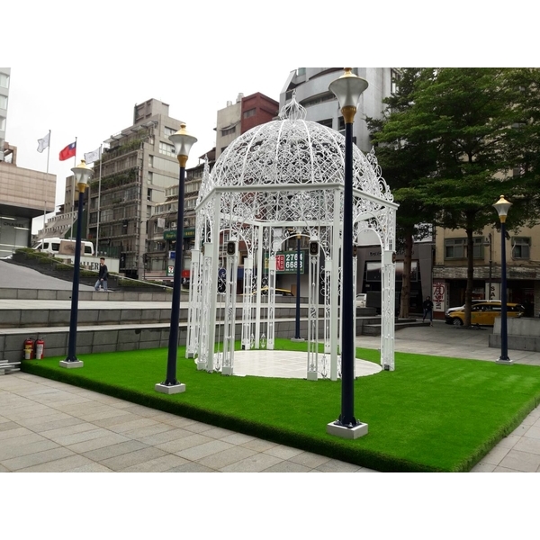 A1晶華酒店鍛造花涼亭