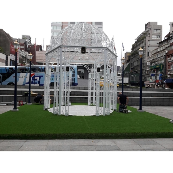 A1晶華酒店鍛造花涼亭