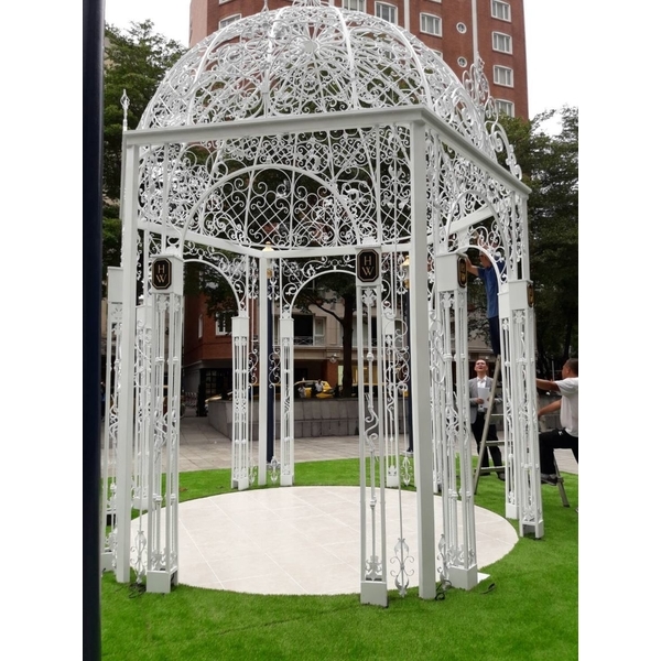 A1晶華酒店鍛造花涼亭