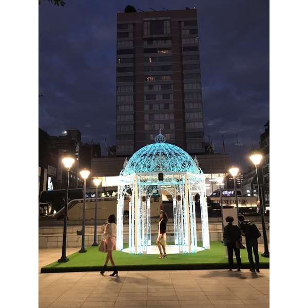 A1晶華酒店鍛造花涼亭