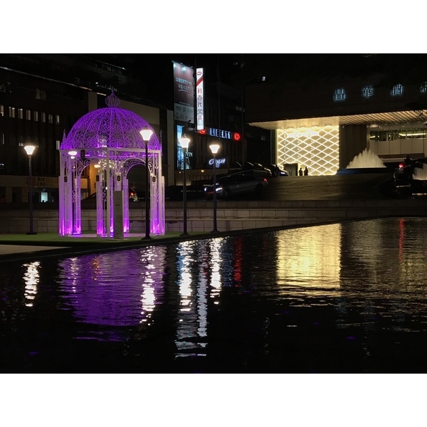 A1晶華酒店鍛造花涼亭