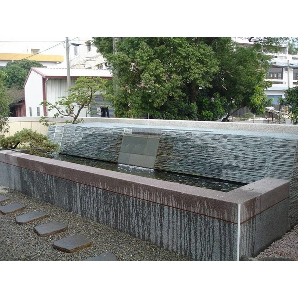 噴泉水池,木榭園藝藝品行