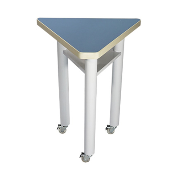 活動三角桌(T條桌板、圓柱腳)-永佳工業有限公司