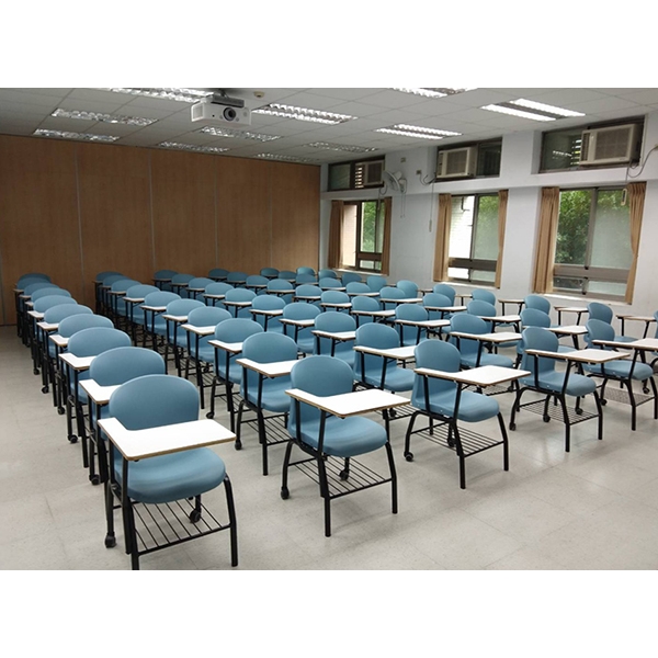 106A-3 講堂椅(活動輪式) , 換木質桌板,永佳工業有限公司